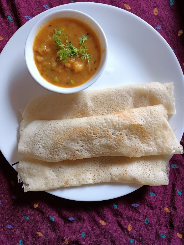 Sada Dosa Recipe